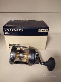 Shimano Tyrnos 16lb, mulinello da traina