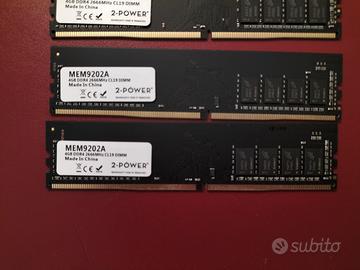 Memorie DDR4 4x4GB  per Desktop 2-POWER