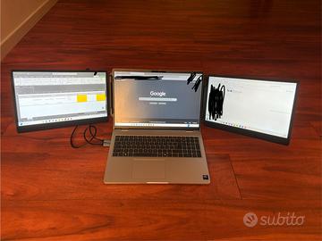 Set doppio monitor 14” FULL HD