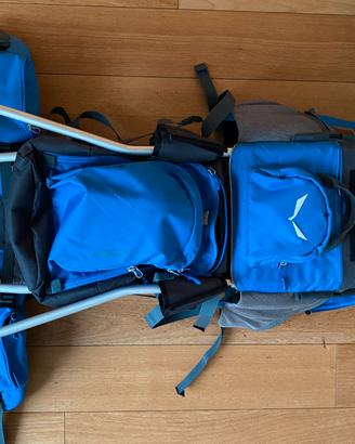 Zaino NUOVO Trekking Porta Bambino SALEWA!