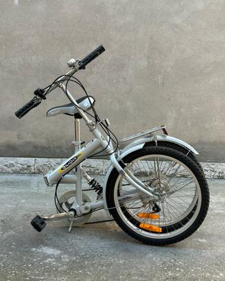Bicicletta pieghevole leggera amortizzata 3 cambi
