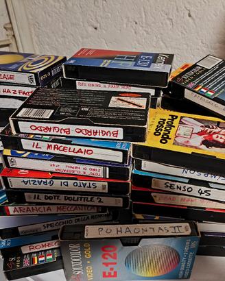 Videocassette VHS lotto