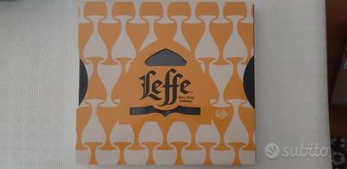 Coppia 2 piatti ardesia nuovi birra Leffe