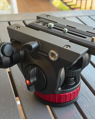 Testa Fluida Manfrotto 502AH