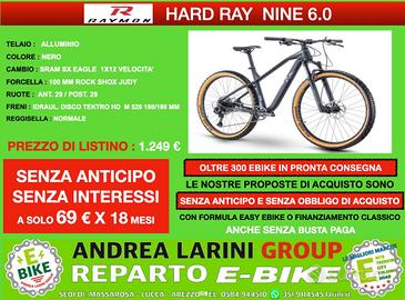 RAYMON HARDRAY NINE 6.0 pronta consegna