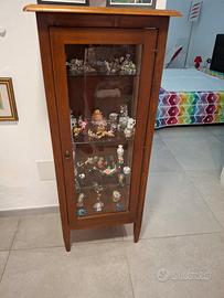 vetrinetta in legno massello