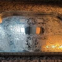 Vassoio in argento Sheffield