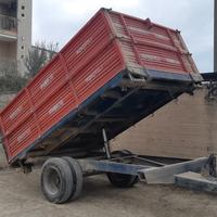 Rimorchio agricolo per trattore 50 q.li