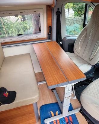 TAVOLO APRIBILE CAMPER FURGONATO