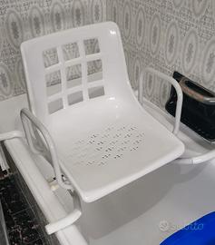 Sedia Girevole per Vasca da Bagno per Anziani e di