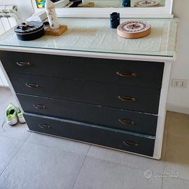 cassettiera shabby chic