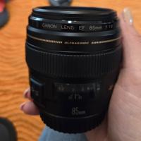 obiettivo canon ef 85 mm 1.8