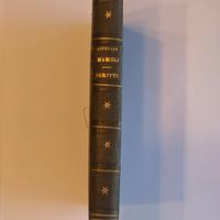 Scritti Goffredo Mameli Dagnino 1850 Libro Antico