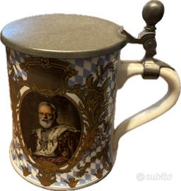 Boccale da birra in porcellana