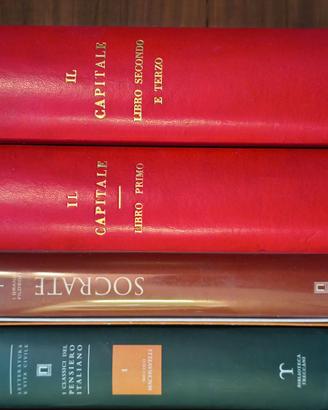 Lotto di libri di saggistica e poesia
