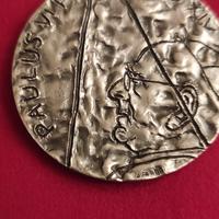 medaglia Papale Paolo. VI  in argento