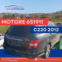 Motore mercedes classe c 220 cdi 651911