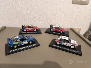 modellini auto rally 