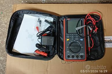 Multimetro con oscilloscopio uni-t