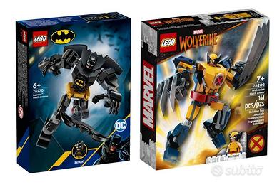 LEGO 76202 Marvel Wolverine Mech 76270 Batman