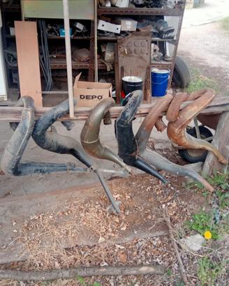 Marmitte varie moto da cross anni 70/80/90