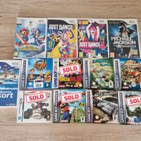 Lotto Giochi Nintendo Gameboy Advance GBA Wii GBC