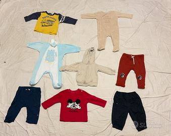 Abbigliamento inverno/primavera bimbo 9-12 mesi