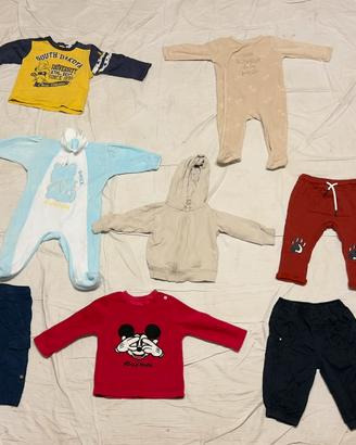 Abbigliamento inverno/primavera bimbo 9-12 mesi