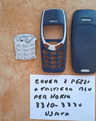 Cover 2 pezzi + tastiera per Nokia 3310/3330 usata