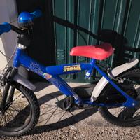 Bicicletta per bimbo fino a 6 anni - spiderman