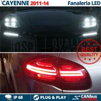 FARI LED Porsche Cayenne 2 ANTERIORI + POSTERIORI