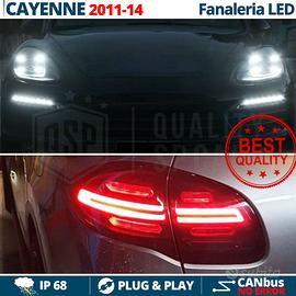 FARI LED Porsche Cayenne 2 ANTERIORI + POSTERIORI