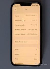 Apple iPhone 13 128GB Verde - Batteria 94%