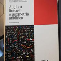 Libro di Algebra lineare e geometria analitica