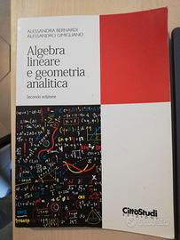 Libro di Algebra lineare e geometria analitica