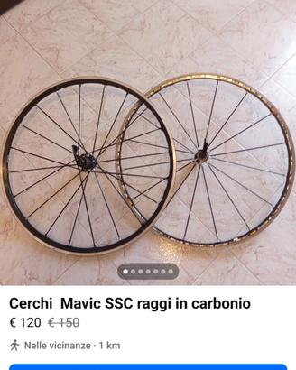 ruote bdc mavic 