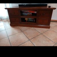 porta tv legno massiccio