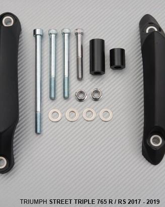 Tamponi protezioni STREET TRIPLE 765 R / RS 2017