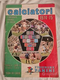 Album di figurine Panini "Calciatori 1974-75"