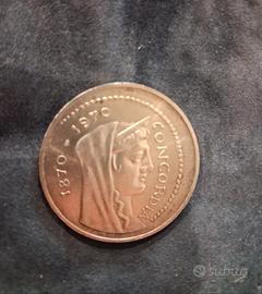 Moneta commemorativa da 1000 Lire - 1870. ARGENTO