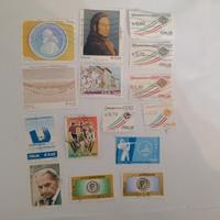 15 francobolli italiani usati dal 1999al 2010