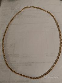 collana oro 18 corda 