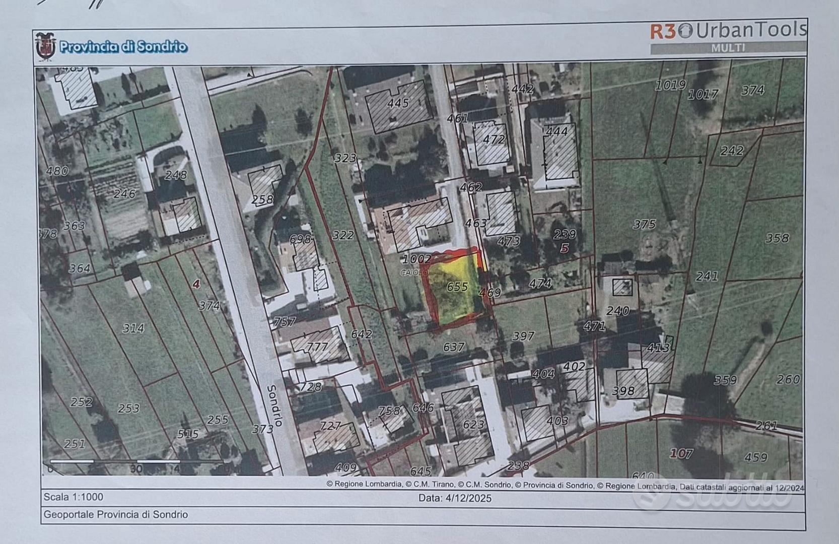 terreno edificabile 430mq/mc Caiolo (SO) - Vista 4