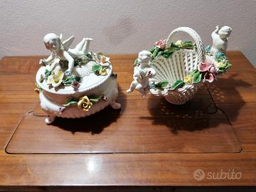 Ceramica di Bassano con putti