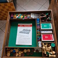 scacchiera dal negro