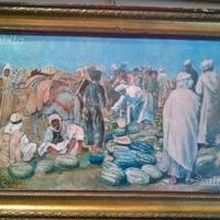 Maestro Orientalista " Mercato di Angurie "