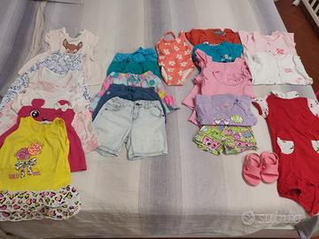 vestitini estivi bambina 9/12 mesi