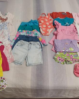 vestitini estivi bambina 9/12 mesi