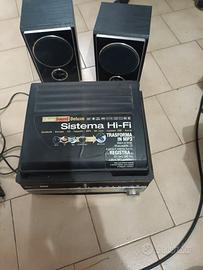 Sistema Hi-Fi conversione LP/Audiocassette - MP3