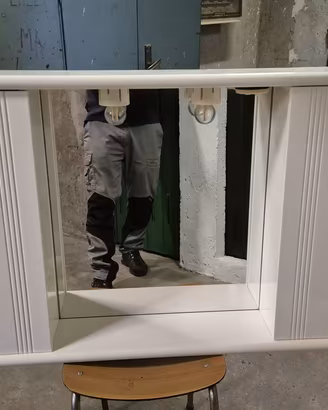 Mobile bagno bianco laccato